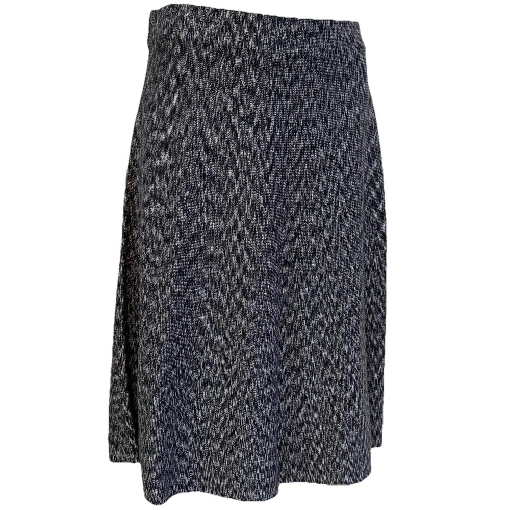Knit Sweater Skirt Medium NEW Gray Black Heather Preppy Academia Heritage